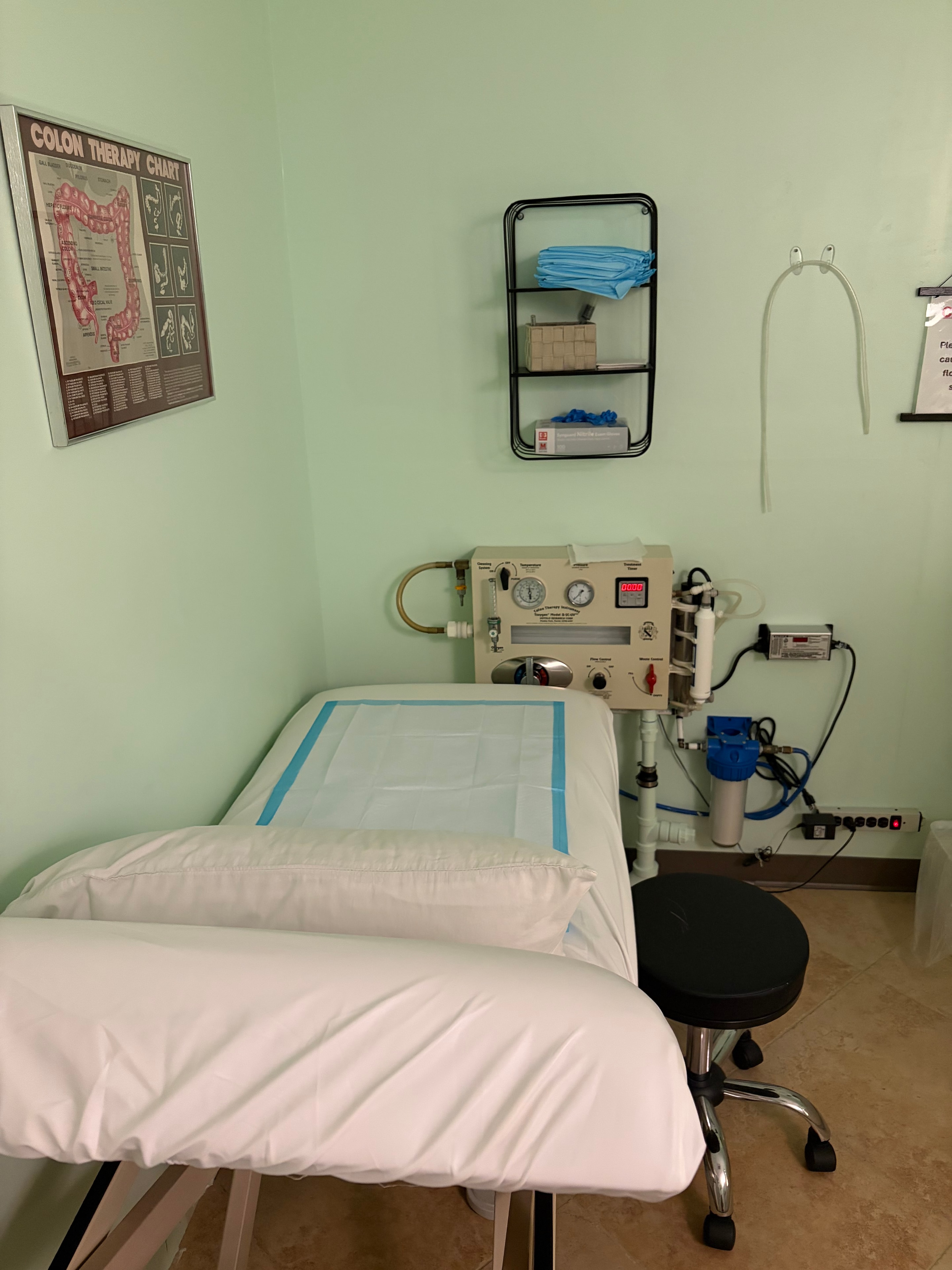 Relaxing wellness environment